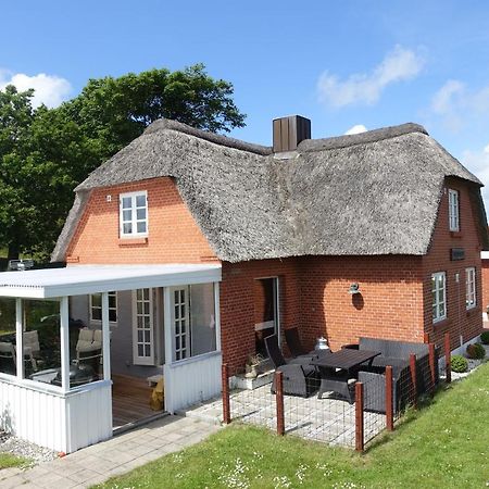Thatched Holiday Home In Struer, Jutland With A View Exteriör bild